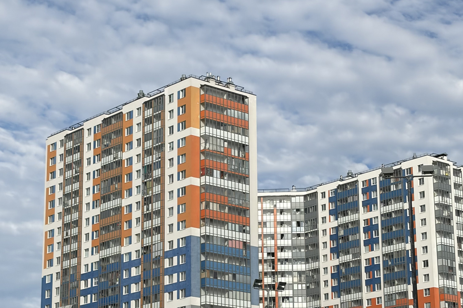 Фасад новостройки