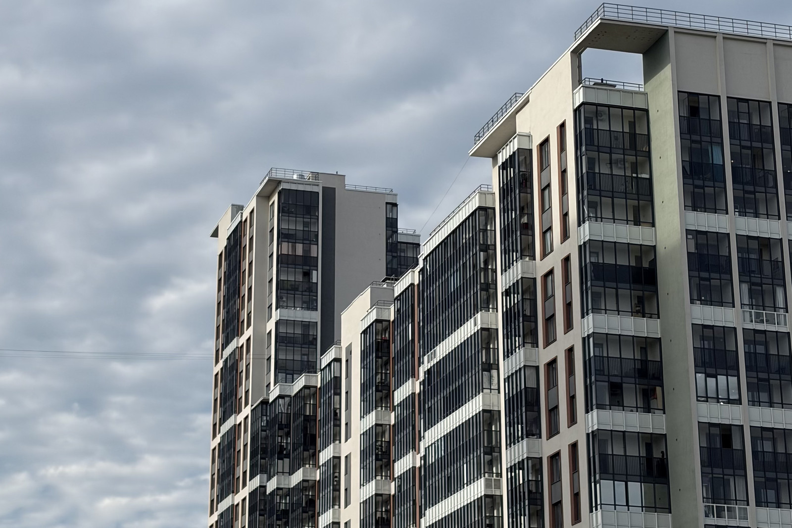Фасад новостройки