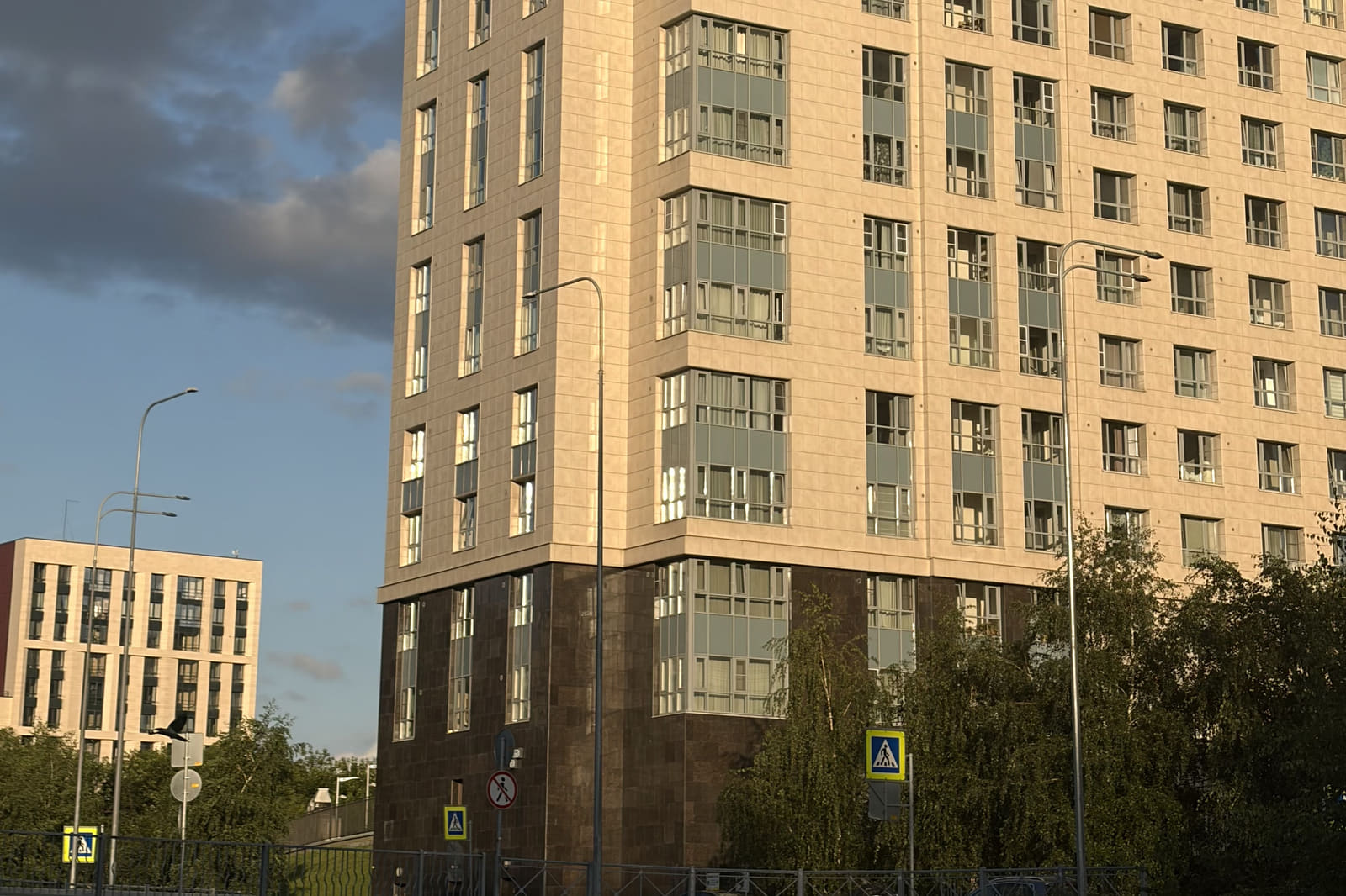 Фасад новостройки